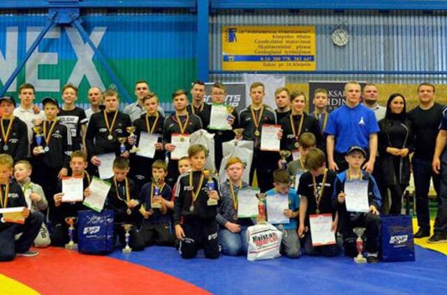 Tradiciniame imtynių turnyre - klaipėdiečių pamokos svečiams