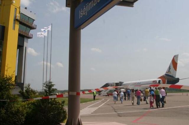 Gautas pranešimas apie sprogmenį Kauno oro uoste