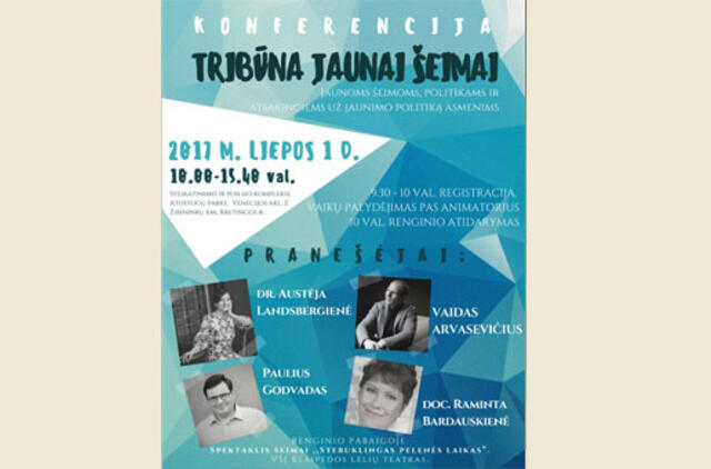 Kretingos rajone vyks jaunų šeimų konferencija