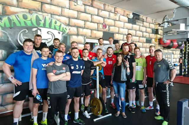 Rankinio rinktinė ruošiasi pasirodymui Klaipėdoje