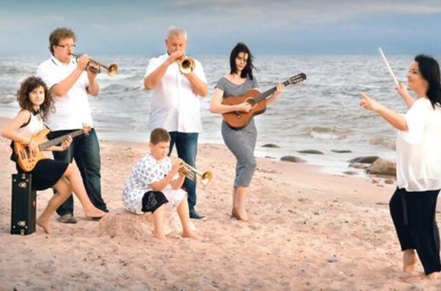 Vasarą Grubliauskams atneša džiazo ritmai