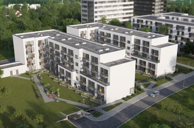 Vilniuje populiariausias - mažas būstas