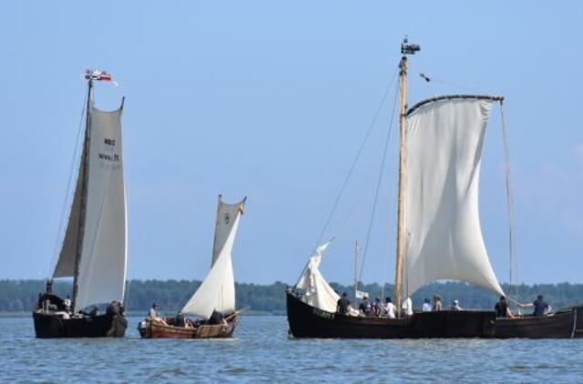 Kuršių mariose - tradicinių ir istorinių burlaivių regata „Burpilis 2017“