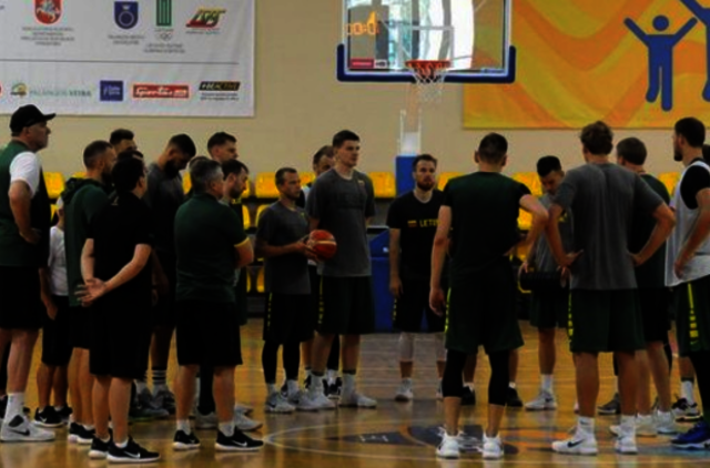 Lietuvos krepšininkai pradės draugiškų rungtynių ciklą