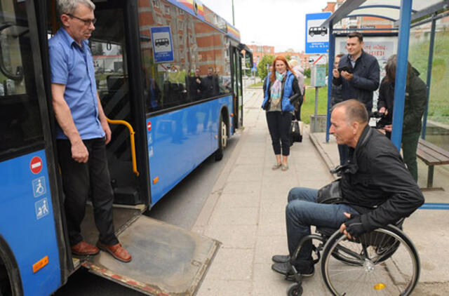 Neįgalieji nori keliauti nediskriminuojami