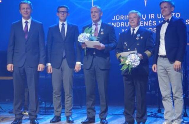 Pagerbti jūrinės ir uosto bendruomenės atstovai