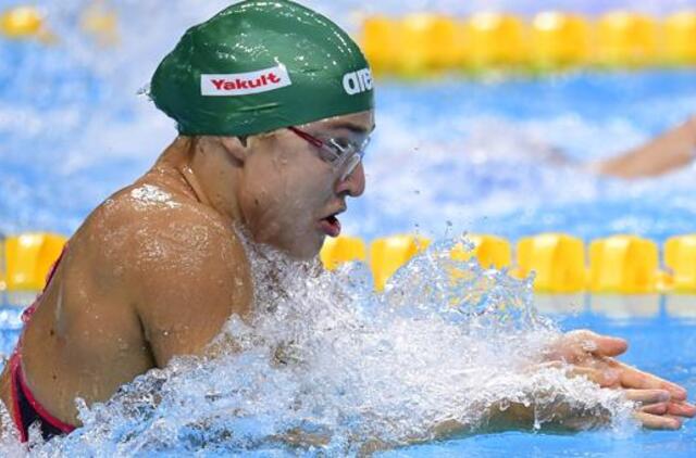 Plaukikė Rūta Meilutytė Vengrijoje pateko į 50 m plaukimo krūtine pusfinalį
