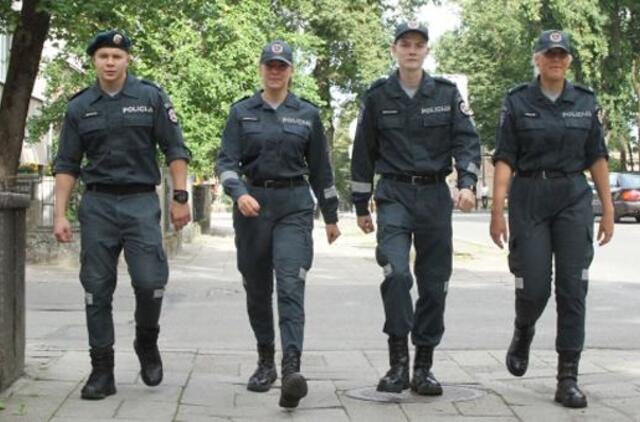Jaunieji policininkai jokių pagundų nebijo