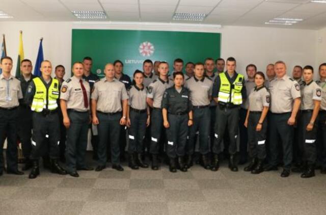 Klaipėdos apskrities policijoje – 12 naujų pareigūnų