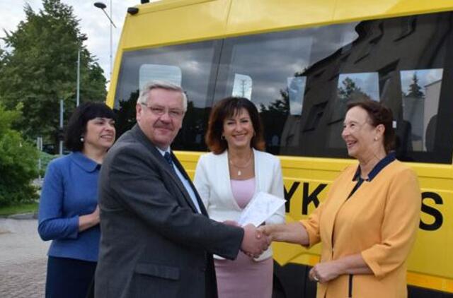 Klaipėdos rajono švietimo centrui – naujas autobusas!