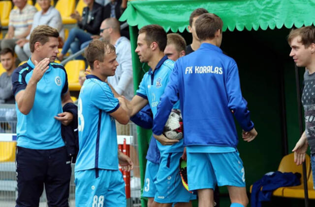 "Koralui" išsprūdo pergalė