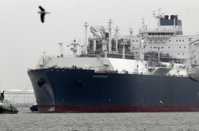 Į Lietuvą atgabentas SGD krovinys iš JAV