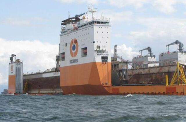 Naujas dokas jūroje laukė tinkamų sąlygų