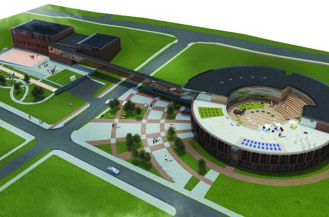 Naujos mokyklos projektavimas: pagalio į ratus neįkišo