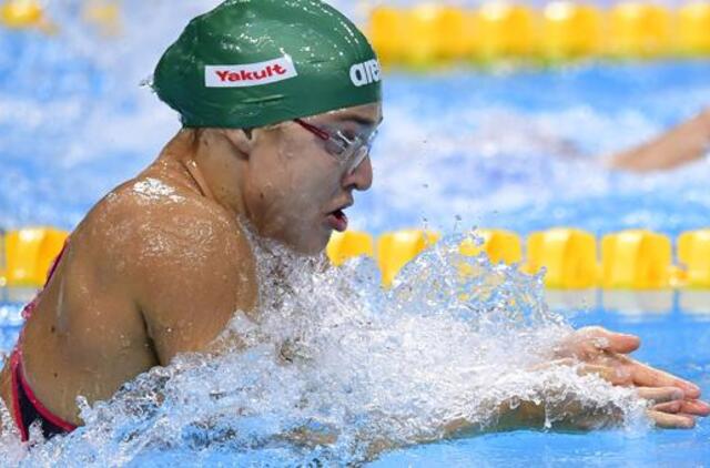 Rūta Meilutytė iškovojo antrąjį sidabro medalį