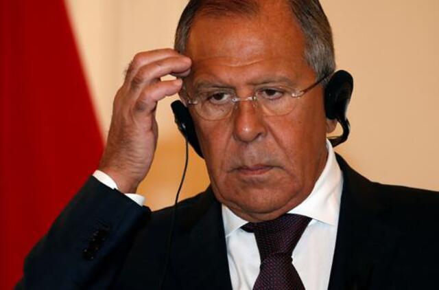 Sergejus Lavrovas: karinga retorika Šiaurės Korėjos klausimu peržengia ribas