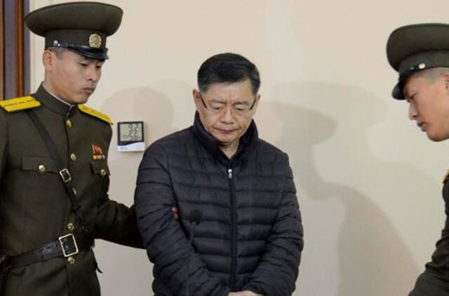 Šiaurės Korėja paleido mirties bausme nuteistą Kanados pastorių