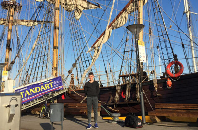 Už savanorystę - savaitės praktiką burlaivyje