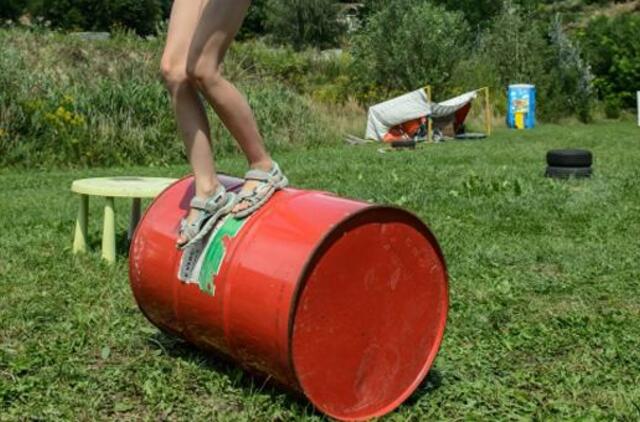 Vaikų vieta - tik ant asfalto