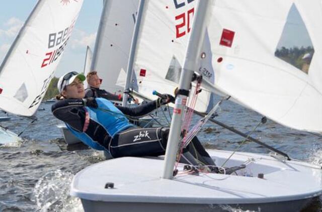 Vyksta pasaulio buriavimo čempionatas: lietuvių buriuotojas finišavo tarp 3 greičiausiųjų