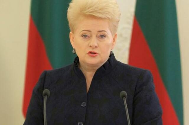 Dalia Grybauskaitė: „Zapad“ pratybos bus labai naudingos