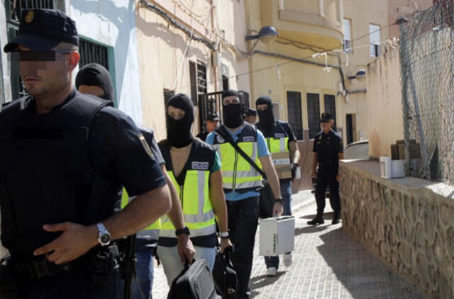 Ispanija ir Marokas sulaikė šešis didelio masto išpuolius planavusius asmenis