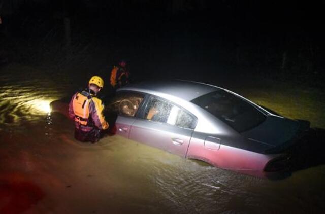 Karibų jūros regioną siaubiantis uraganas Irma nusinešė mažiausiai septynias gyvybes