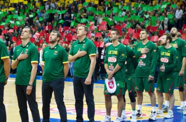 Lietuvos krepšininkai mače su Izraeliu sieks pergalės