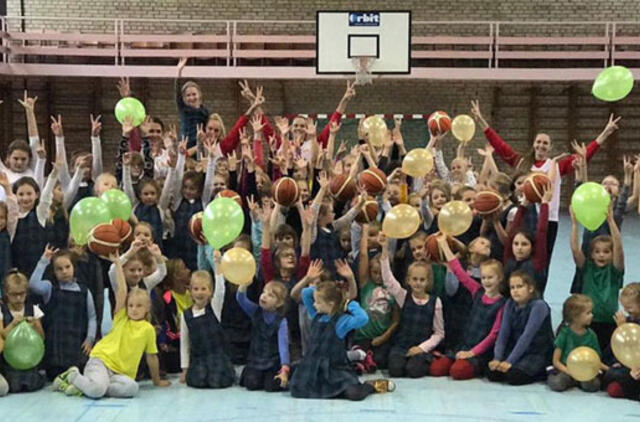 Mergaitėms - "Fortūnos" krepšininkių pamokos