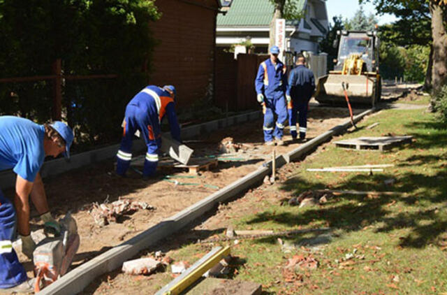 Palangoje Vanagupės gatvės šaligatvis taps patogesnis