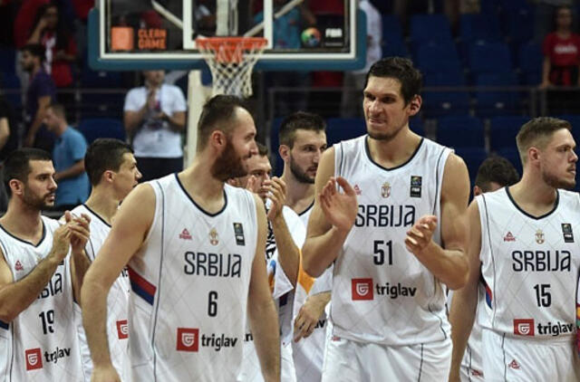 Serbijos krepšininkai Europos čempionate nugalėjo turkus
