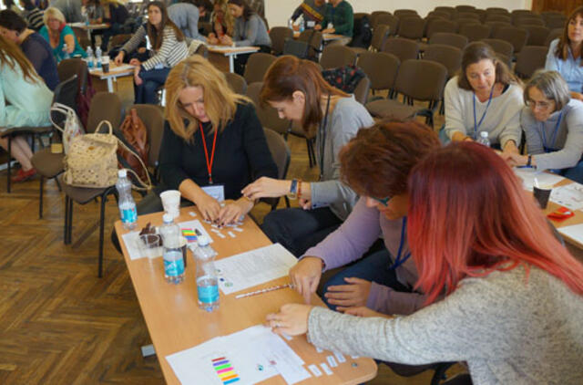 Tarptautinio projekto „Here We Come!“ dalyvių susitikimas Klaipėdos Vitės pagrindinėje mokykloje