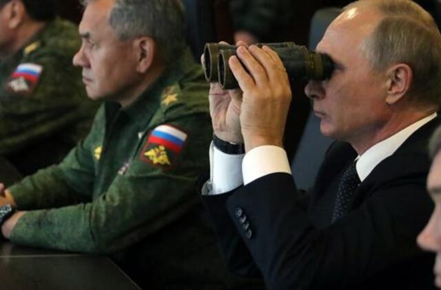 Vladimiras Putinas stebėjo „Zapad“ pratybas