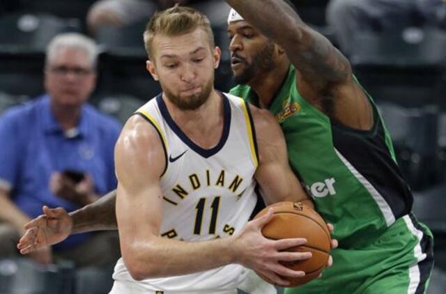 Domantas Sabonis prie „Pacers“ pergalės prisidėjo dvigubu dubliu