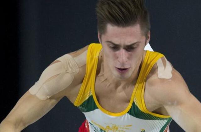 Gimnastas Robertas Tvorogalas pasaulio čempionate užėmė 17-ąją vietą
