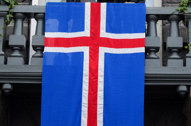 Islandijos parlamento rinkimuose pirmauja premjero Bjarnio Benediktsono partija