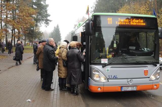 Kapinių lankymas – geriausia vykti viešuoju transportu