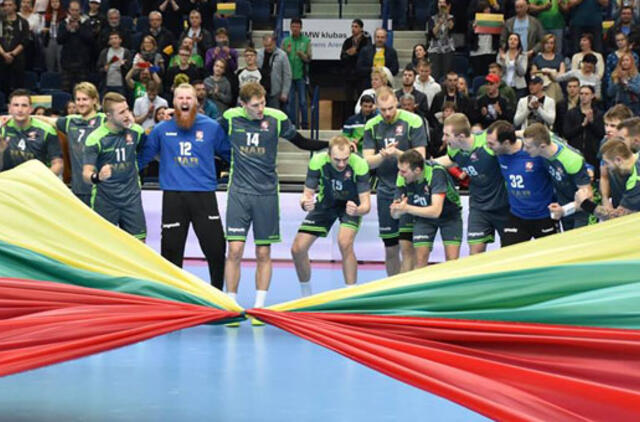 Lietuvos vyrų rinktinei – Europos elito testas