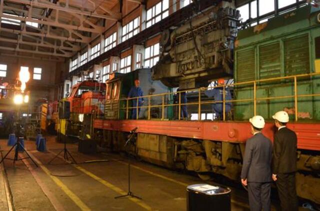 Pradėtas kurti pirmasis SGD varomas lokomotyvas