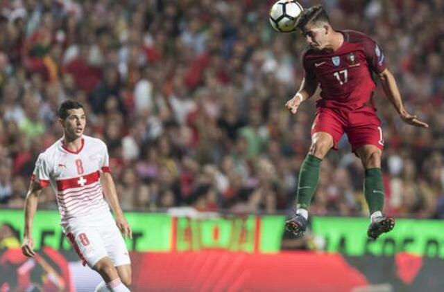 Prancūzijos ir Portugalijos rinktinės pelnė kelialapius į pasaulio futbolo čempionatą