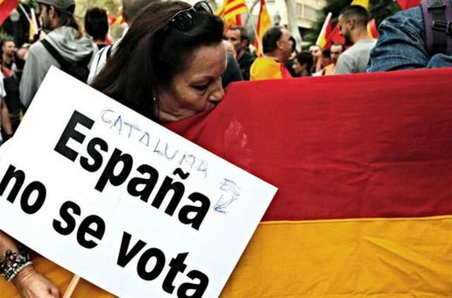 Sekmadienį Katalonijoje laukiama referendumo dėl nepriklausomybės