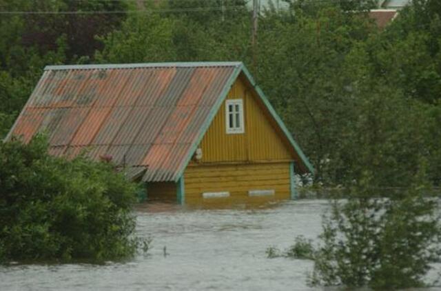 Šilutės rajone prasidėjo potvyniai