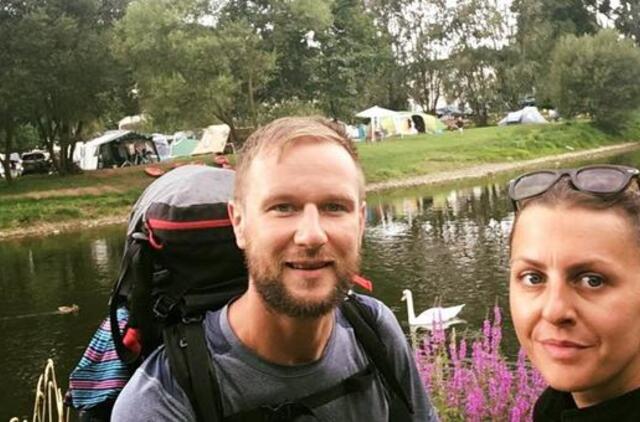 Simona ir Romas už Dzūkijos nacionalinį parką