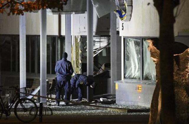 Švedija: Helsingborgo mieste susprogdintos policijos nuovados durys