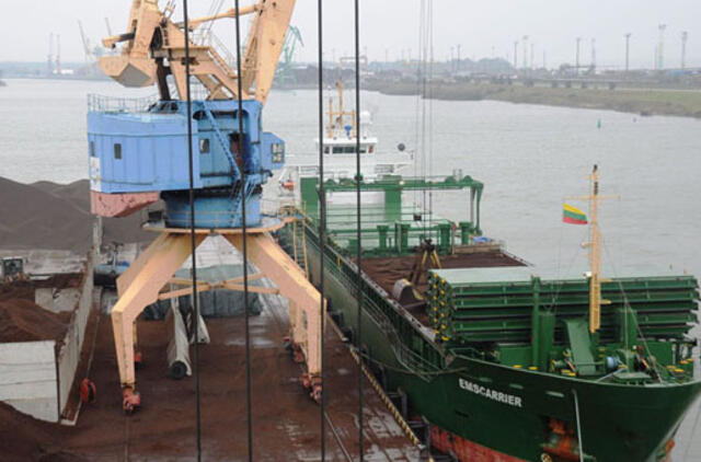 Uostininkus džiugina ne rekordai, o išlaikyti srautai