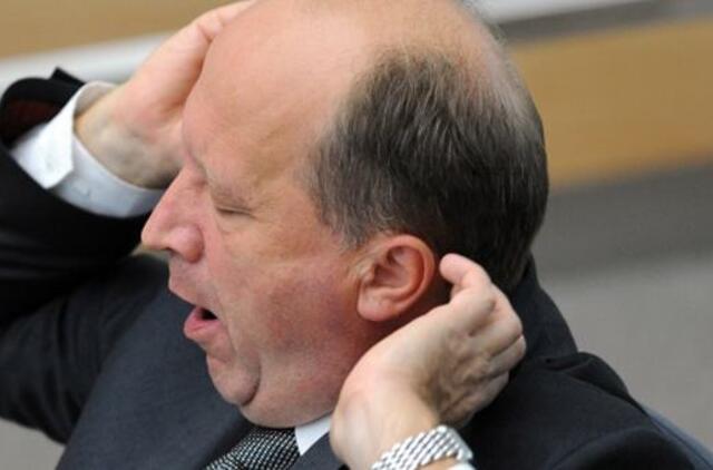 Andrius Kubilius nori algos už dyką