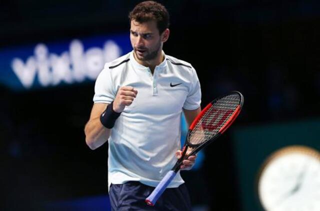 Bulgaras Grigoras Dimitrovas triumfavo baigiamajame ATP turnyre