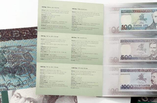 Bus galima įsigyti 1000 litų banknotų