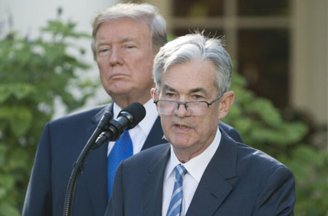 Donaldas Trampas naujuoju FED pirmininku pasiūlė Džeromą Pauelą