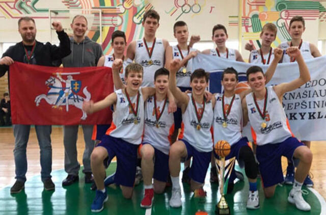Klaipėdos krepšininkų triumfas Baltarusijoje